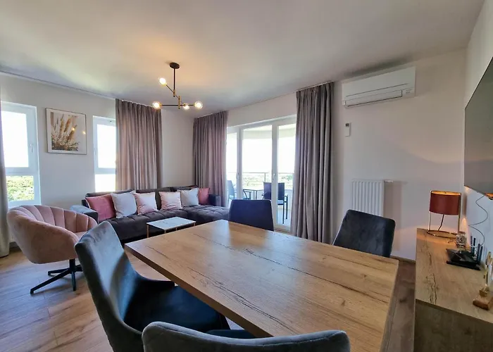 Visit Baltic - Sun Towers -2 Sypialnie - Parking Inklusive *