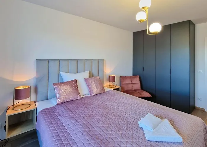 Visit Baltic - Sun Towers -2 Sypialnie - Parking Inklusive Apartament